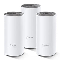 CSH Online Shop TP-LINK (DECO E4) Whole-Home Mesh Wi-Fi System (3 Pack), Dual Band AC1200, 2 x LAN on each Unit TP-LINK