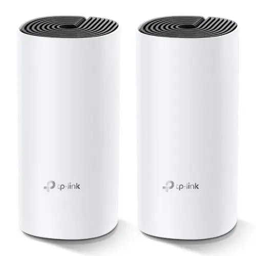 CSH Online Shop TP-LINK (DECO M4) Whole-Home Mesh Wi-Fi System (2 Pack), Dual Band AC1200, MU-MIMO, 2 x LAN on each Unit TP-LINK