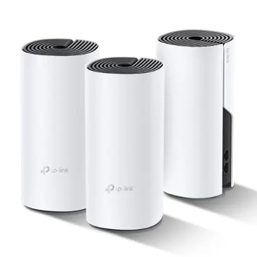 CSH Online Shop TP-LINK (DECO P9) Whole-Home Hybrid Mesh Wi-Fi System with Powerline, 3 Pack, Dual Band AC1200 + HomePlug AV1000 TP-LINK