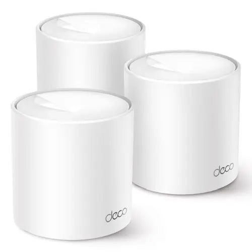 CSH Online Shop TP-LINK (DECO X1500) AX1500 Whole Home Mesh Wi-Fi 6 System, 3 Pack, Dual Band, OFDMA & MU-MIMO TP-LINK