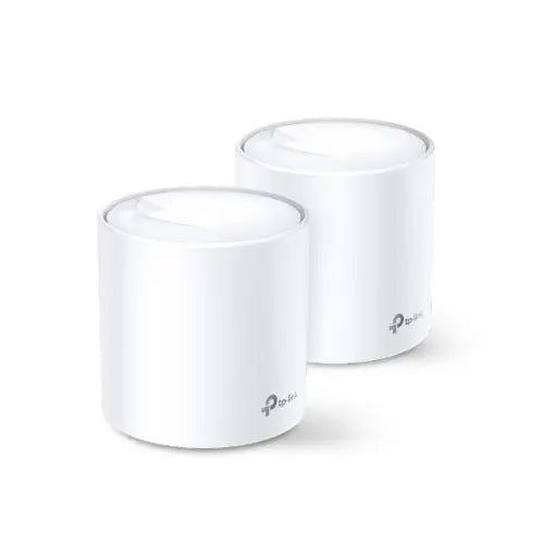 CSH Online Shop TP-LINK (DECO X20) Whole Home Mesh Wi-Fi 6 System, 2 Pack, Dual Band AX1800, OFDMA & MU-MIMO TP-LINK