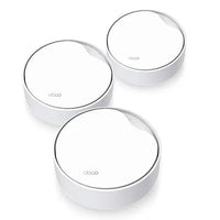 CSH Online Shop TP-LINK (DECO X50-POE) AX3000 Dual Band Wireless Mesh Wi-Fi 6 System with PoE, 3 Pack, 2.5G LAN, OFDMA & MU-MIMO, TP-Link HomeShield TP-LINK