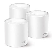CSH Online Shop TP-LINK (DECO X50) AX3000 Dual Band Wireless Whole Home Mesh Wi-Fi 6 System, 3 Pack, 3x LAN, OFDMA & MU-MIMO, TP-Link HomeShield TP-LINK
