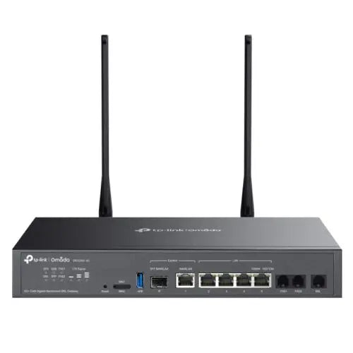 CSH Online Shop TP-LINK (DR3220v-4G) Omada 4G+ Cat6 Gigabit Rackmount DSL Gateway, 4G+ Cat6 up to 300Mbps, VDSL2 35b, USB, VoIP Support, Centralized Management, Desktop / Rack-Mounting TP-LINK