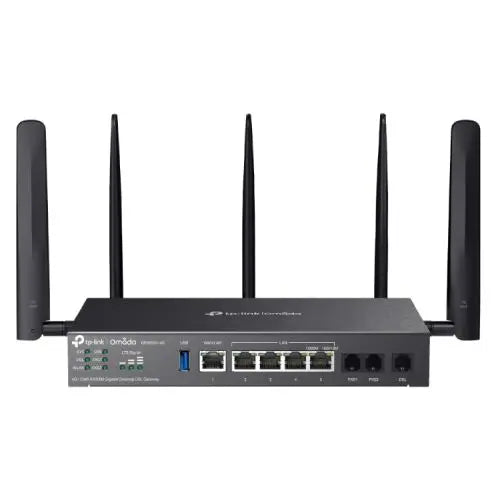 CSH Online Shop TP-LINK (DR3650v-4G) Omada 4G+ Cat6 AX3000 Wi-Fi 6 Gigabit Desktop DSL Gateway, 4G+ Cat6 up to 300Mbps, VDSL2 35b, USB, VoIP Support, Centralized Management, Mesh Tech TP-LINK