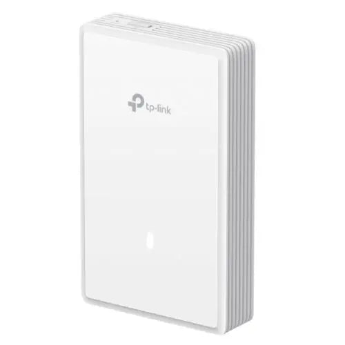 CSH Online Shop TP-LINK (EAP725-WALL) BE3600 Dual Band Wall Plate Wi-Fi 7 Access Point, PoE, 2.5GB Ports, 160MHz Bandwidth, Omada Mesh, Multi-RUs TP-LINK