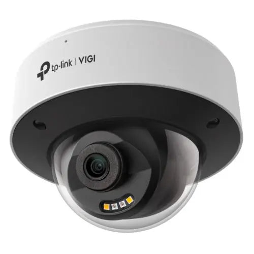 CSH Online Shop TP-LINK (InSight S285 2.8MM) VIGI 8MP Outdoor Full-Colour Dome Network Camera w/ 2.8mm Lens, IP67, PoE, AI Detection/Classification, Two-Way Audio, H.265+ TP-LINK