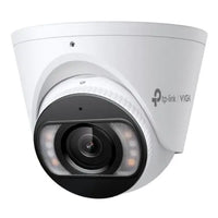 CSH Online Shop TP-LINK (InSight S445 4MM) VIGI 4MP Full-Colour Turret Network Camera w/ 4mm Lens, IP67, PoE, AI Detection/Classification, Two-Way Audio, H.265+ TP-LINK
