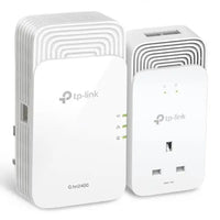 CSH Online Shop TP-LINK (PGW2440 KIT) G.hn2400 Powerline AX1800 Wi-Fi 6 Adapter Kit, AC Pass Through, GB LAN, EasyMesh-Compatible TP-LINK