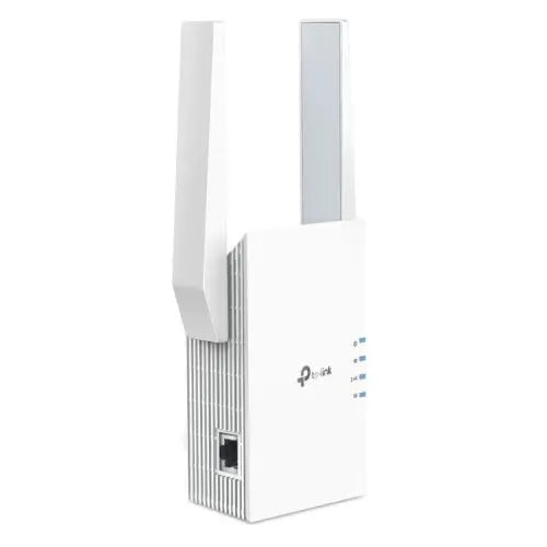 CSH Online Shop TP-LINK (RE705X) AX3000 Dual Band Mesh Wall-Plug Wi-Fi 6 Range Extender, External Antennas, EasyMesh Compatible, AP Mode, App Control TP-LINK
