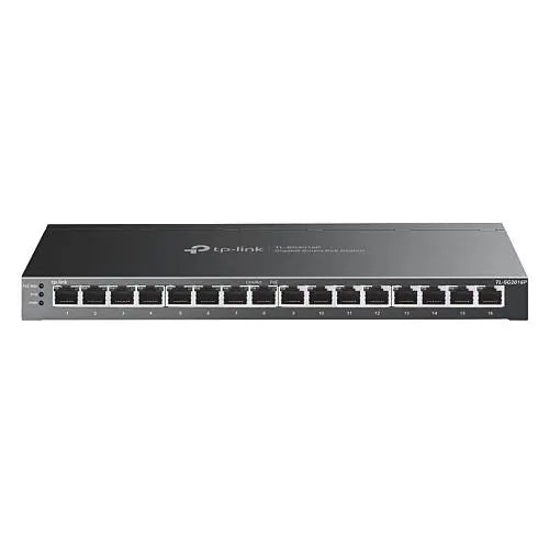 CSH Online Shop TP-LINK (SG2016P) JetStream 16-Port Gigabit Smart Switch with 8-Port PoE+, Centralized Management TP-LINK