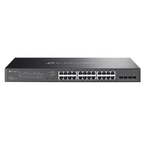 CSH Online Shop TP-LINK (SG2428LP) Omada 28-Port Gigabit Smart Switch with 16-Port PoE+, 4 GB SFP Slots, Rackmountable TP-LINK