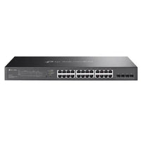 CSH Online Shop TP-LINK (SG2428LP) Omada 28-Port Gigabit Smart Switch with 16-Port PoE+, 4 GB SFP Slots, Rackmountable TP-LINK