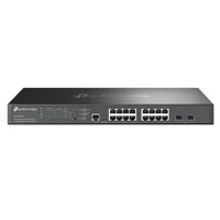 CSH Online Shop TP-LINK (SG3218XP-M2) Omada 16-Port 2.5G and 2-Port 10GE SFP+ L2+ Managed Switch with 8-Port PoE+, Rackmountable TP-LINK