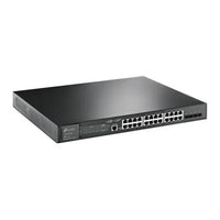 CSH Online Shop TP-LINK (SG3428XMP) JetStream 24-Port Gigabit & 4-Port 10GE SFP+ L2+ Managed Switch with 24-Port PoE+, Rackmountable TP-LINK