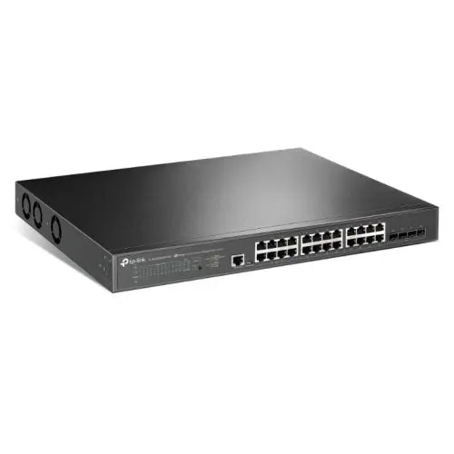 CSH Online Shop TP-LINK (SG3428XPP-M2) JetStream 24-Port 2.5GBASE-T & 4-Port 10GE SFP+ L2+ Managed Switch with 16-Port PoE+ & 8-Port PoE++, Rackmountable TP-LINK