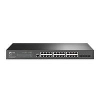 CSH Online Shop TP-LINK (SG3428) JetStream 24-Port Gigabit L2 Managed Switch with 4 SFP Slots, Console Port, Fanless, Rackmountable TP-LINK