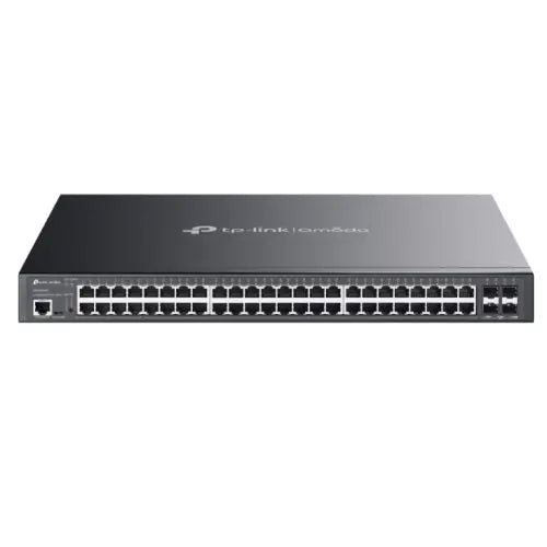 CSH Online Shop TP-LINK (SG3452XMPP) Omada 48-Port Gigabit and 4-Port 10GE SFP+ L2+ Managed Switch with 40-Port PoE+ & 8-Port PoE++, Rackmountable TP-LINK