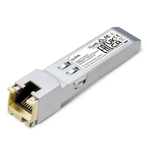 CSH Online Shop TP-LINK (SM331T) 1000BASE-T RJ45 SFP Module, Support TX Disable, 	100m Reach Over Cat5e or Above, Hot-Pluggable TP-LINK