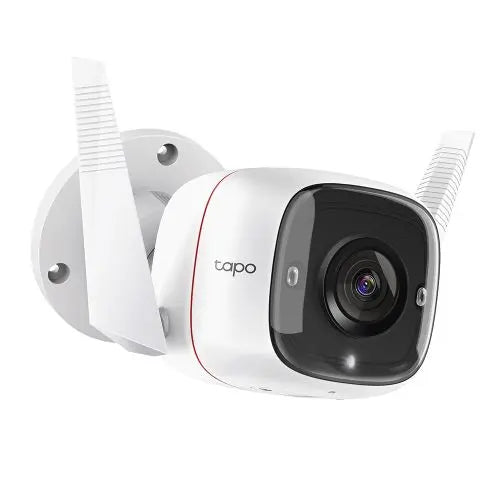 CSH Online Shop TP-LINK (TAPO C310) Outdoor Security Camera, Wired/Wireless, Ultra HD, Night Vision, Motion Detection, Alarms, 2-way Audio, Voice Control, SD Card Slot TP-LINK