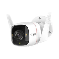 CSH Online Shop TP-LINK (TAPO C320WS) Outdoor Security Wi-Fi Camera, Wired/Wireless, Ultra HD, Night Vision, Motion Detection, Alarms, 2-way Audio, Voice Control, SD Card Slot TP-LINK
