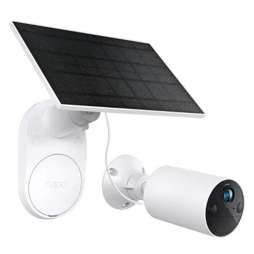 CSH Online Shop TP-LINK (TAPO C410 KIT) Smart Wire-Free 2K Outdoor Security Camera & Solar Panel, 6400mAh Battery, Colour Night Vision, AI Detection, Alarms, 2-Way Audio, No Hub Required TP-LINK