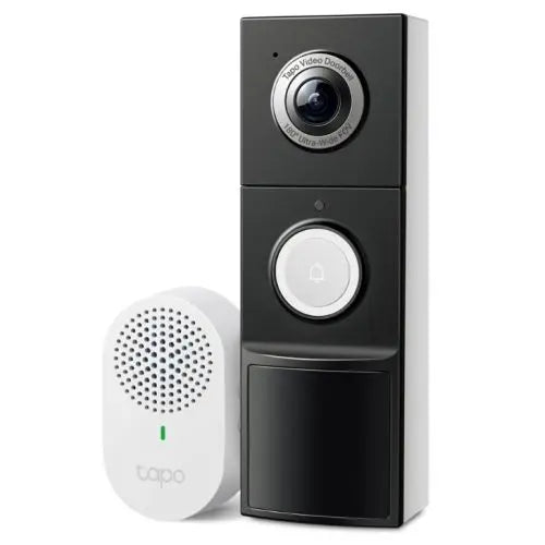 CSH Online Shop TP-LINK (TAPO D235) Smart Battery/Wired 2K 5MP Video Doorbell Camera w/ Chime, 7-Month Battery, Night Vision, Ultra-Wide FOV, AI Detection & Notification, Anti-theft TP-LINK