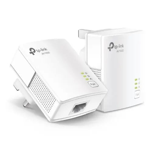 CSH Online Shop TP-LINK (TL-PA7017 KIT) AV1000 GB Powerline Adapter Kit, 1-Port TP-LINK