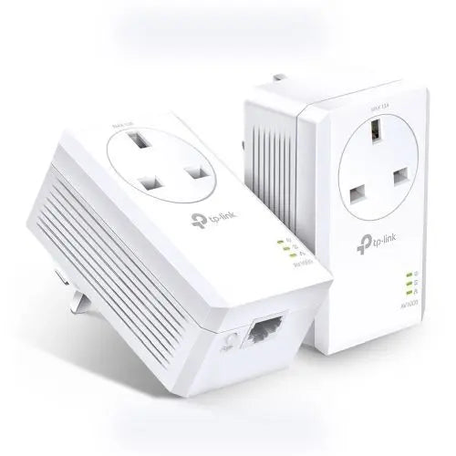 CSH Online Shop TP-LINK (TL-PA7017P KIT) AV1000 GB Powerline Adapter Kit, 1-Port, AC Pass Through TP-LINK