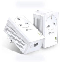 CSH Online Shop TP-LINK (TL-PA7017P KIT) AV1000 GB Powerline Adapter Kit, 1-Port, AC Pass Through TP-LINK