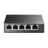 CSH Online Shop TP-LINK (TL-SF1005LP) 5-Port 10/100 Unmanaged Desktop Switch, 4-Port PoE, Intelligent Power, Steel Case TP-LINK