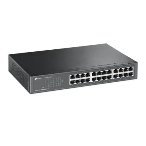 CSH Online Shop TP-LINK (TL-SF1024D) 24-Port 10/100 Unmanaged Desktop/Rackmount Switch, Steel Case TP-LINK
