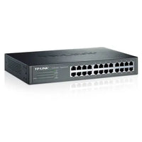 CSH Online Shop TP-LINK (TL-SG1024D) 24-Port Gigabit Unmanaged  Desktop/Rackmount Switch, Steel Case TP-LINK