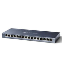CSH Online Shop TP-LINK (TL-SG116) 16-Port Gigabit Unmanaged Desktop Switch, Steel Case TP-LINK