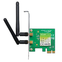 CSH Online Shop TP-LINK (TL-WN881ND) 300Mbps Wireless N PCI Express Adapter, 2 Detachable Antennas, Low Profile Bracket TP-LINK