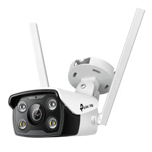 CSH Online Shop TP-LINK (VIGI C340-W 4MM) 4MP Outdoor Full-Colour Wi-Fi Bullet Network Camera w/ 4mm Lens, Spotlight LEDs, Smart Detection, Two-Way Audio, H.265+ TP-LINK