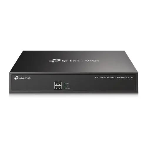 CSH Online Shop TP-LINK (VIGI NVR1008H) 8-Channel NVR, No HDD (Max 10TB), 4-Channel Simultaneous Playback, Remote Monitoring, H.265+, Two-Way Audio TP-LINK