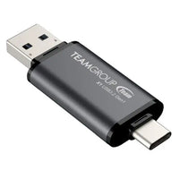 CSH Online Shop Team 64GB X1 USB-A & USB-C 3.2 Gen1 Memory Pen, 100MB/s, Aluminium Alloy TEAM