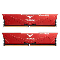 CSH Online Shop Team T-Force Vulcan 32GB Kit (2 x 16GB), DDR5, 6000MHz (PC5-48000), CL38, ECC, XMP 3.0, PMIC, DIMM Memory, Red TEAM