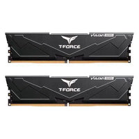 CSH Online Shop Team T-Force Vulcan 64GB Kit (2 x 32GB), DDR5, 6400MHz (PC5-51200), CL34, ECC, AMD EXPO & Intel XMP 3.0, PMIC, DIMM Memory, Black TEAM