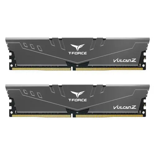 CSH Online Shop Team T-Force Vulcan Z 16GB Kit (2 x 8GB), DDR4, 3600MHz (PC4-28800), CL18, XMP 2.0, DIMM Memory, Grey TEAM
