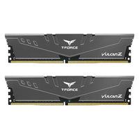 CSH Online Shop Team T-Force Vulcan Z 16GB Kit (2 x 8GB), DDR4, 3600MHz (PC4-28800), CL18, XMP 2.0, DIMM Memory, Grey TEAM