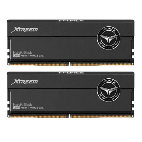 CSH Online Shop Team T-Force Xtreem 48GB Kit (2 x 24GB), DDR5, 8000MHz (PC5-64000), CL38, ECC, AMD EXPO & Intel XMP 3.0, PMIC, DIMM Memory, Black TEAM