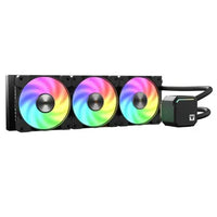 CSH Online Shop Vida TriFrost 360mm ARGB Liquid CPU Cooler, 3x ARGB PWM Fans, ARGB CPU Block, 300W TDP, Black VIDA