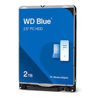 CSH Online Shop WD 2.5", 2TB, SATA3, Blue Mobile Hard Drive, 5400RPM, 128MB Cache, 7mm, OEM WD