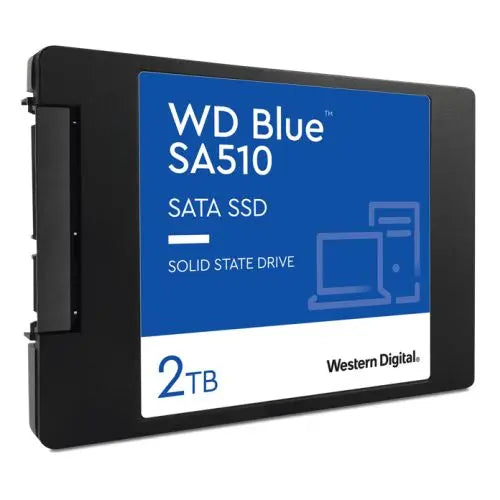 CSH Online Shop WD 2TB Blue SA510 G3 SSD, 2.5", SATA3, R/W 560/520 MB/s, 87K/83K IOPS, 7mm WD