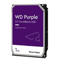 CSH Online Shop WD 3.5", 1TB, SATA3, Purple Surveillance Hard Drive, 5400RPM, 64MB Cache, OEM WD