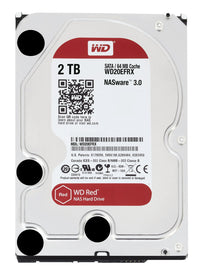 CSH Online Shop WD 3.5", 2TB, SATA3, Red Plus NAS Hard Drive, 5400RPM, 64MB Cache, OEM WD
