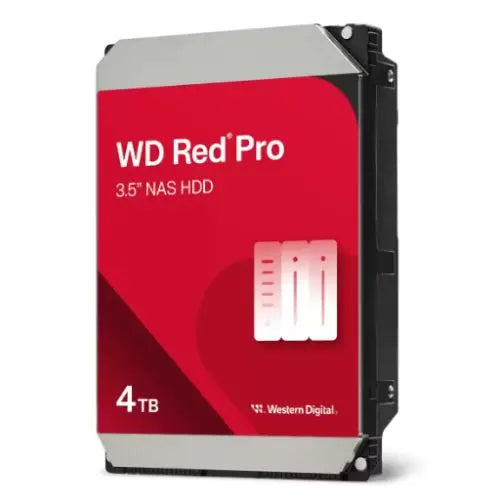 CSH Online Shop WD 3.5", 4TB, SATA3, Red Pro NAS Hard Drive, 7200RPM, 256MB Cache, OEM WD
