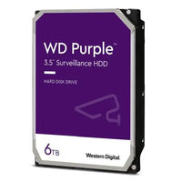 CSH Online Shop WD 3.5", 6TB, SATA3, Purple Surveillance Hard Drive, 256MB Cache, OEM WD